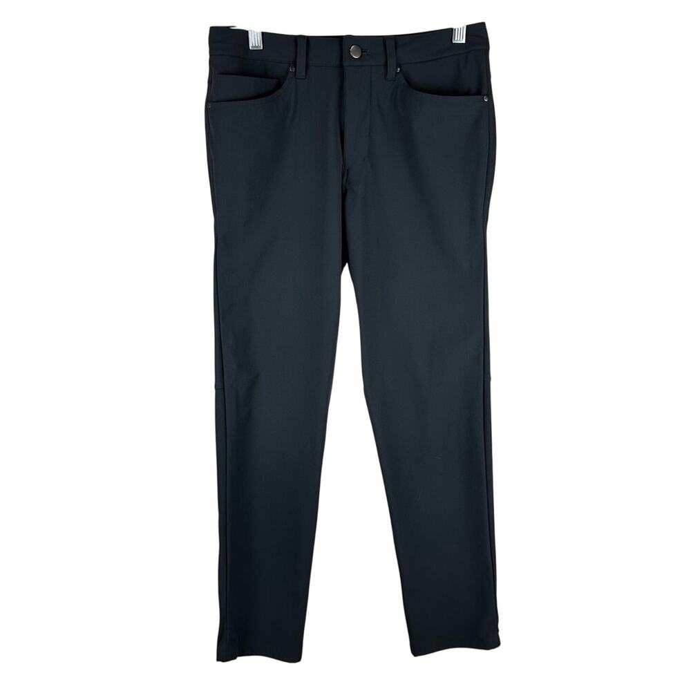 Lululemon ABC Pant Slim Warpstreme Obsidian Men's Size 28 x 27 EUC